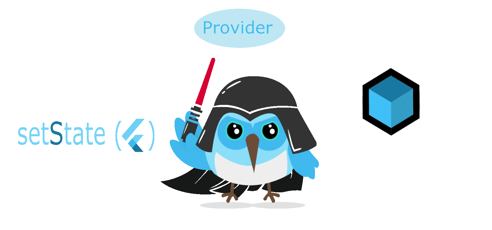 Flutter - 3 different state management options