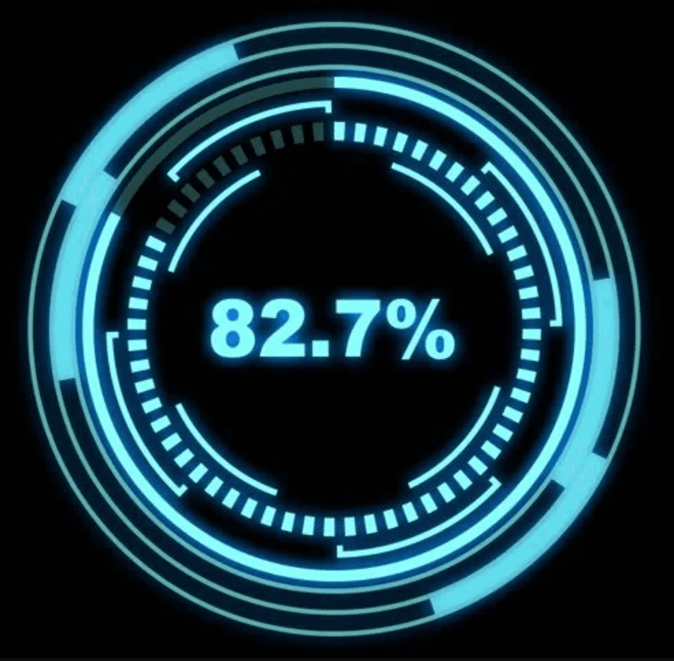 A Circular Progress Bar made only with <div />